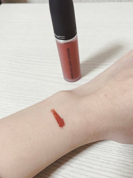 パウダー キス リキッド リップカラー/M・A・C/口紅を使ったクチコミ(3枚目)