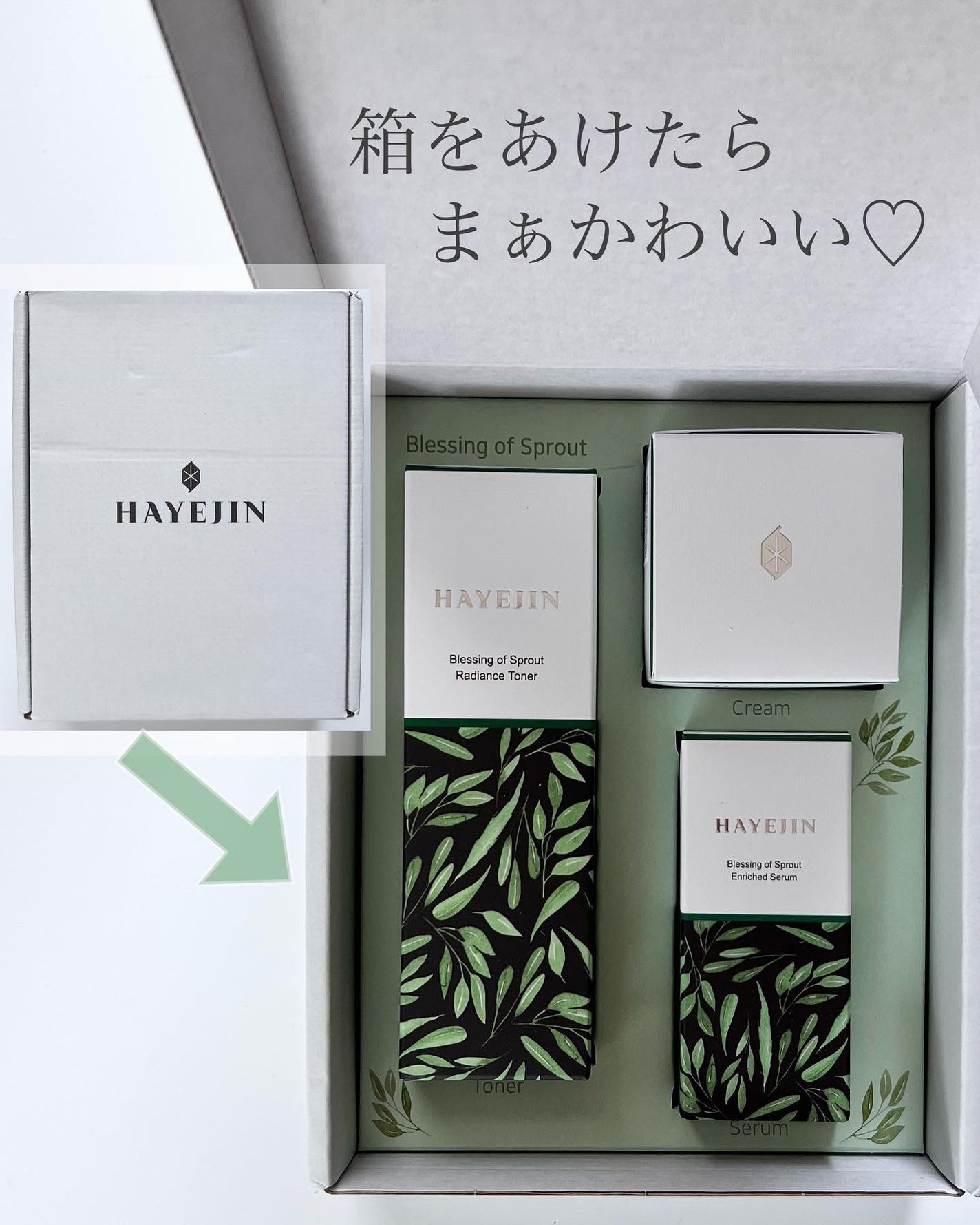 ブレッシングオブスプラウトラディアンストナー/HAYEJIN/化粧水を使ったクチコミ(5枚目)