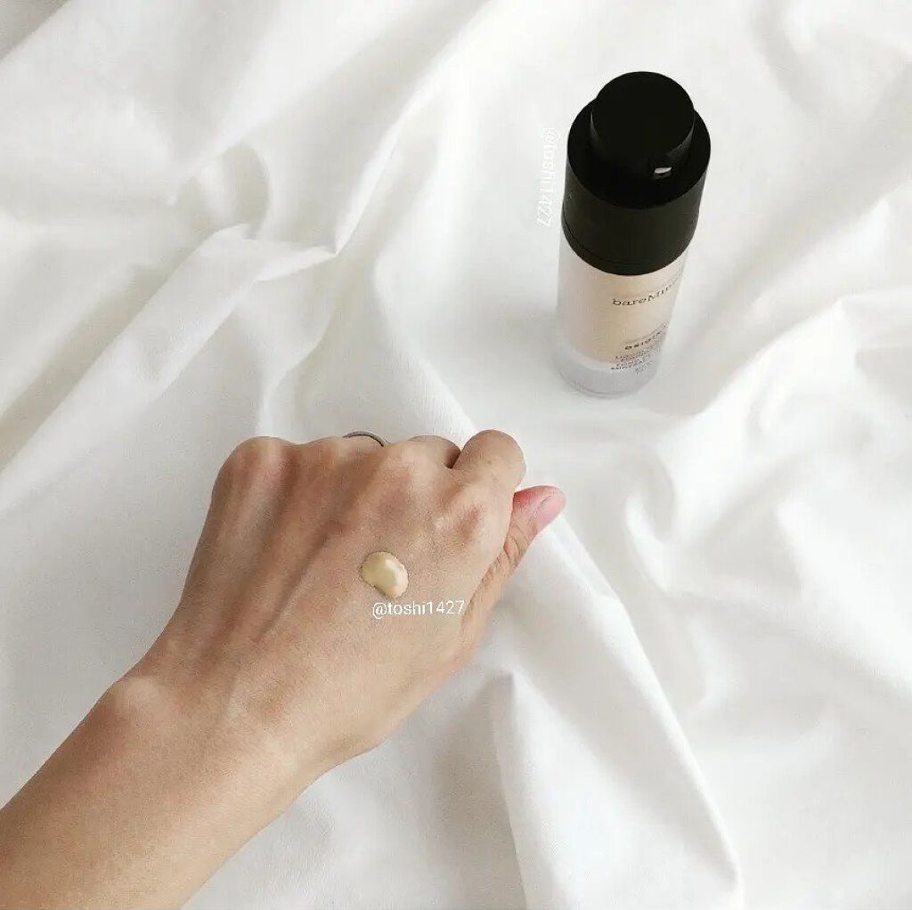 オリジナル  リキッド  ミネラル  ファンデーション/bareMinerals/リキッドファンデーションを使ったクチコミ（2枚目）