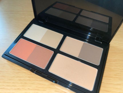 KATE 魂コレクション デザイニングシェードパレット3D/KATE/シェーディングを使ったクチコミ(3枚目)