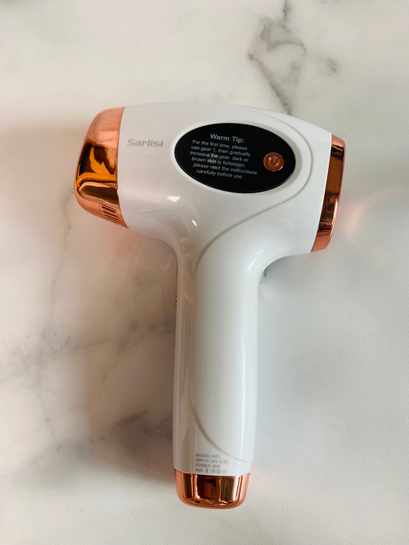 光脱毛器 VIO/Sarlisi/家庭用脱毛器を使ったクチコミ(1枚目)