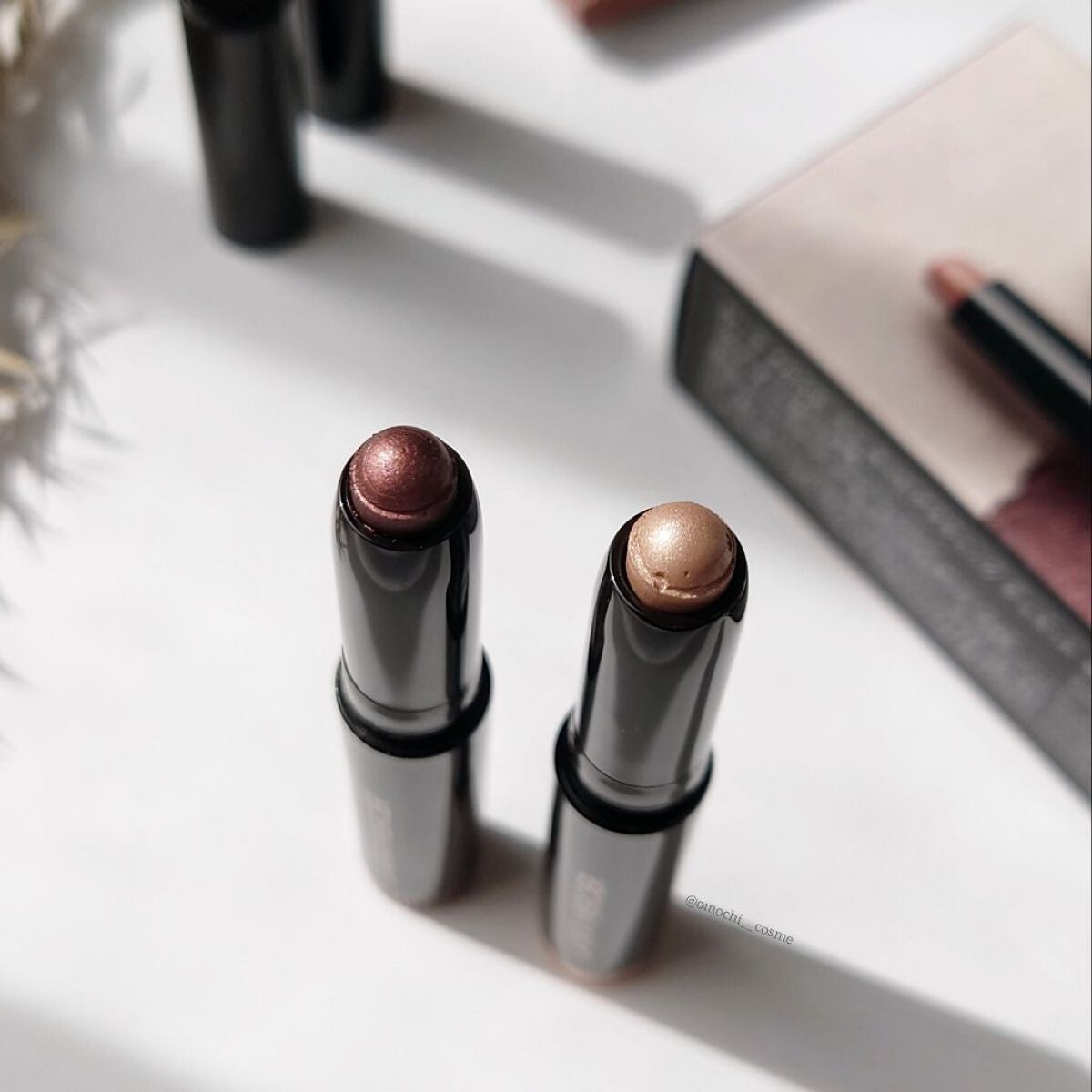 ミニ キャビアスティック デュエット/ローラ メルシエ/メイクアップキットを使ったクチコミ(4枚目)