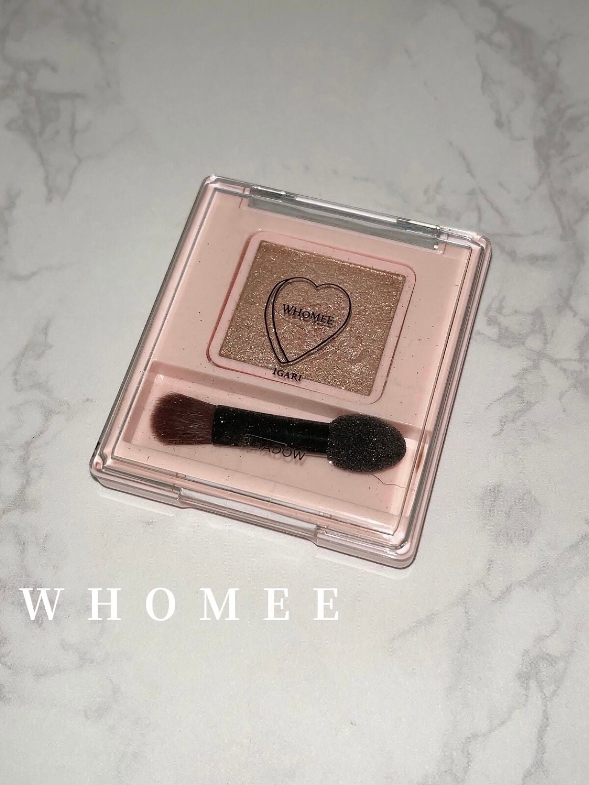 フーミー シングルラメシャドウ/WHOMEE/単色アイシャドウを使ったクチコミ(2枚目)