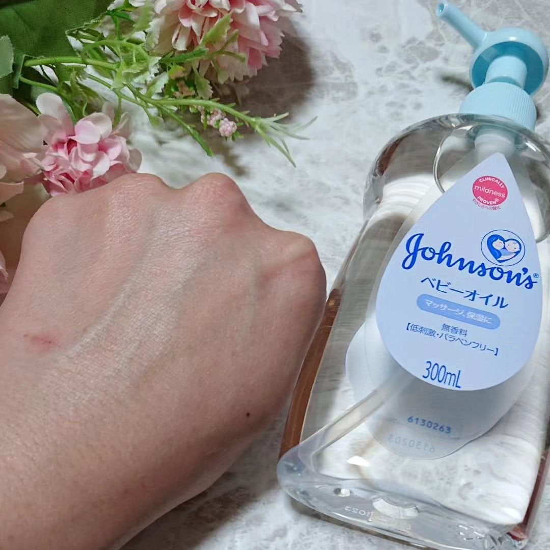 ベビーオイル 無香料/ジョンソンベビー/ボディオイルを使ったクチコミ(4枚目)