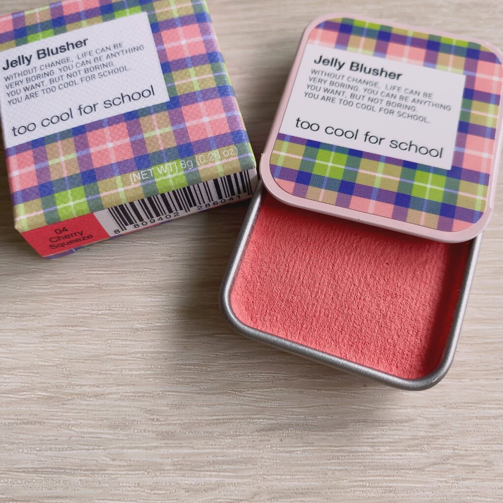 JELLY BLUSHER 3 ピーチネクター/too cool for school/ジェル・クリームチークを使ったクチコミ（2枚目）