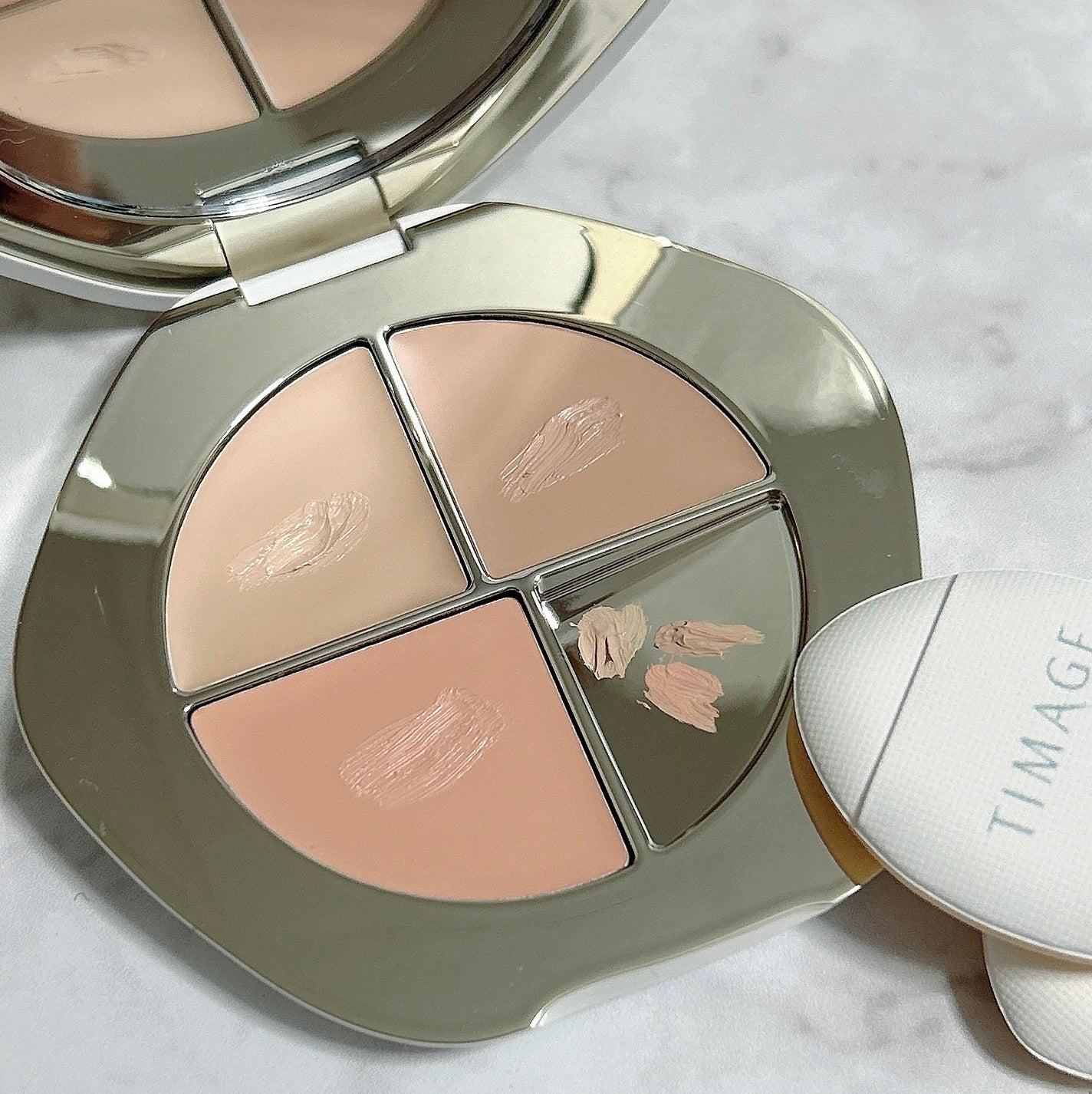 TIMAGE クリーミーコンシーラーパレット/TIMAGE/パレットコンシーラーを使ったクチコミ(7枚目)