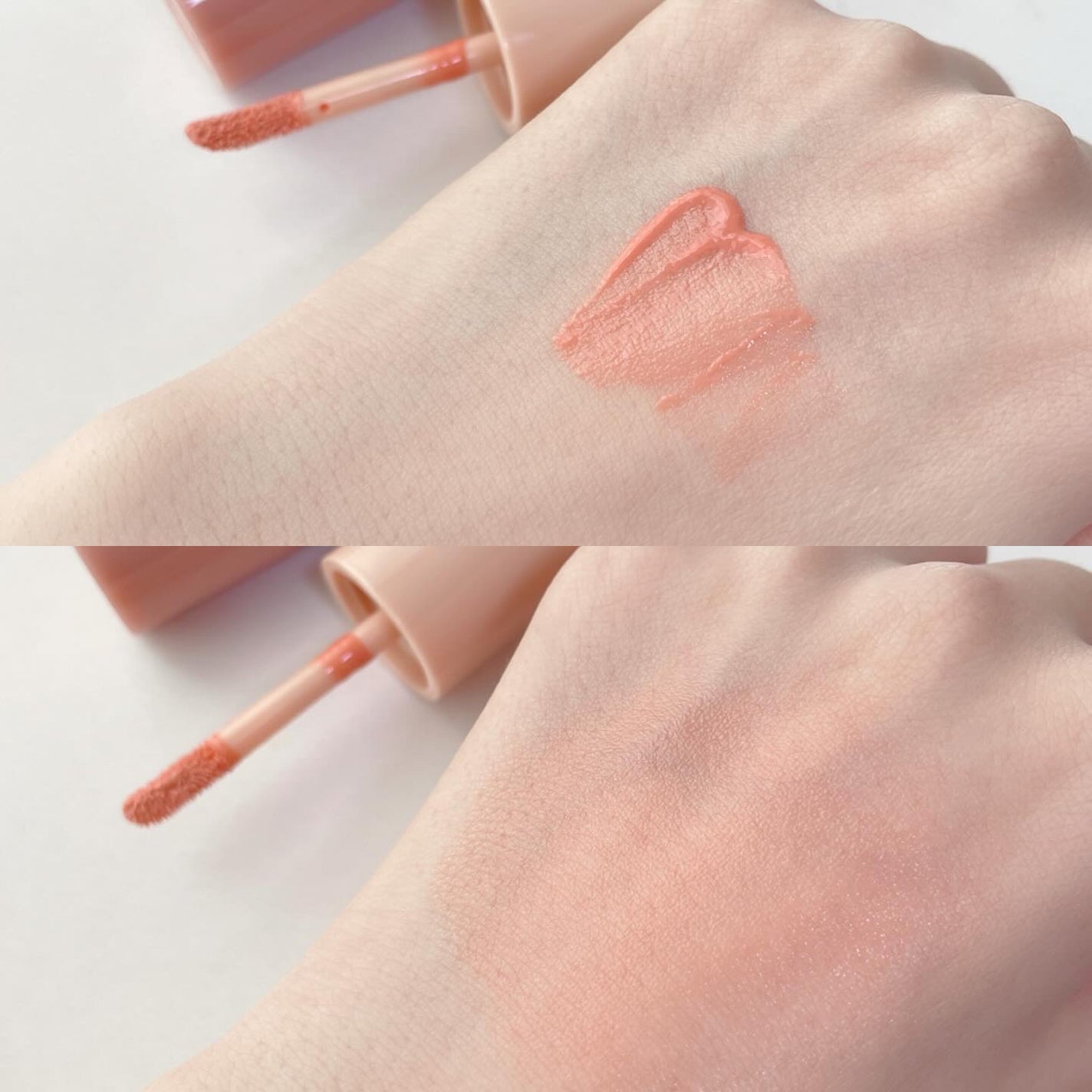 デューイーリキッドチーク/hince/リキッドチークを使ったクチコミ(2枚目)