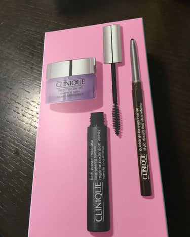 CLINIQUE ラッシュ パワー マスカラ ロングウェアリング フォーミュラのクチコミ「クリニークのラッシュパワーマスカラキット、買いました😊💕

こちらはマスカラ現品のお値段（35.....」（1枚目）