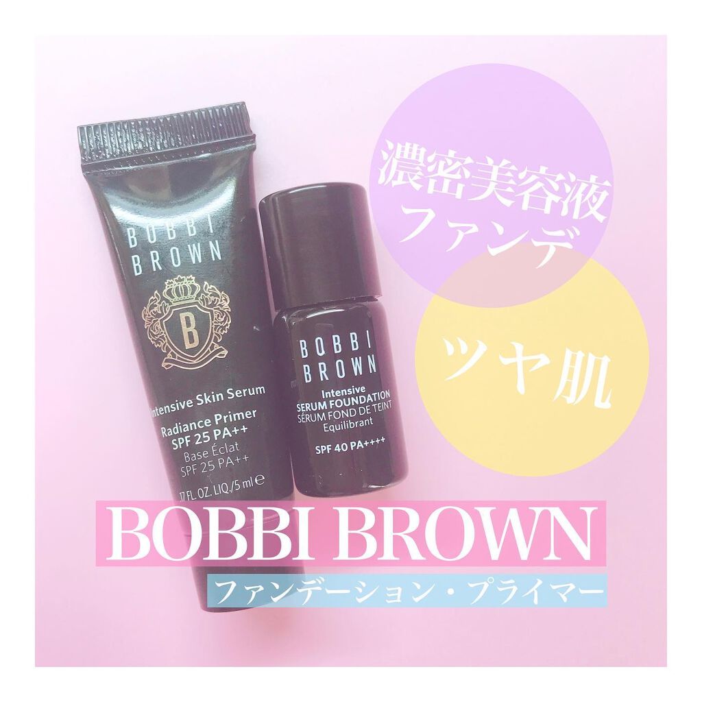 インテンシブ スキン セラム ファンデーション SPF40(PA++++)/BOBBI BROWN/リキッドファンデーションを使ったクチコミ(1枚目)