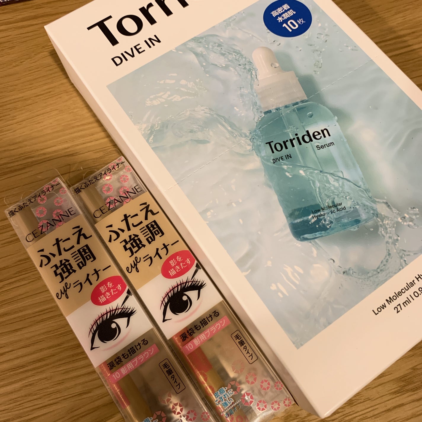 描くふたえアイライナー/CEZANNE/リキッドアイライナーを使ったクチコミ(1枚目)