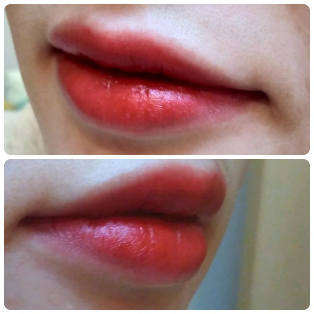 ブラッディライアー コーティングティント/lilybyred/リップティントを使ったクチコミ（2枚目）