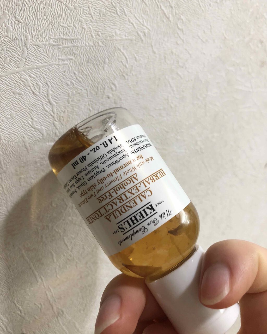 キールズ ハーバル トナー CL アルコールフリー/Kiehl's/化粧水を使ったクチコミ（2枚目）