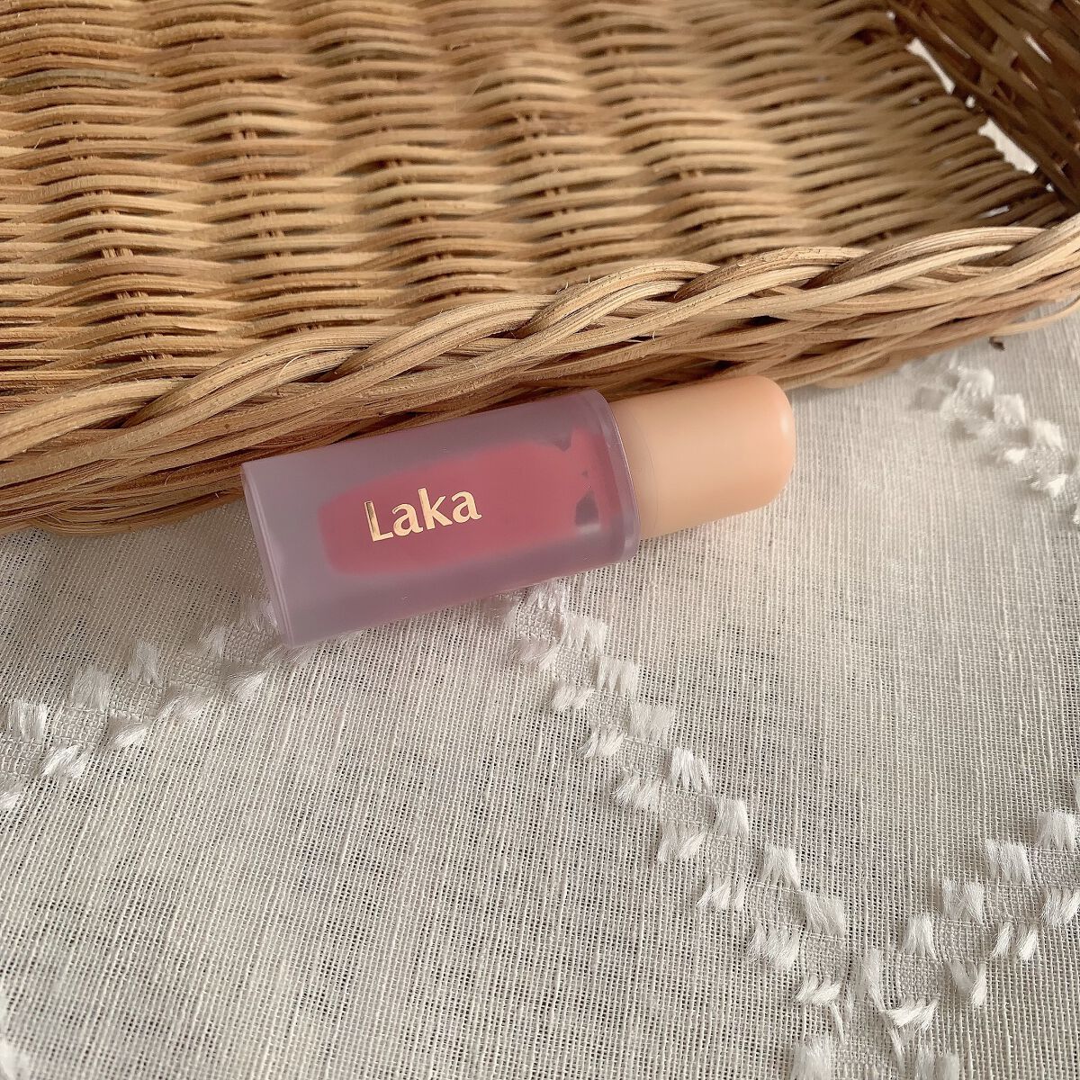 フルーティーグラムティント/Laka/リップティントを使ったクチコミ(5枚目)