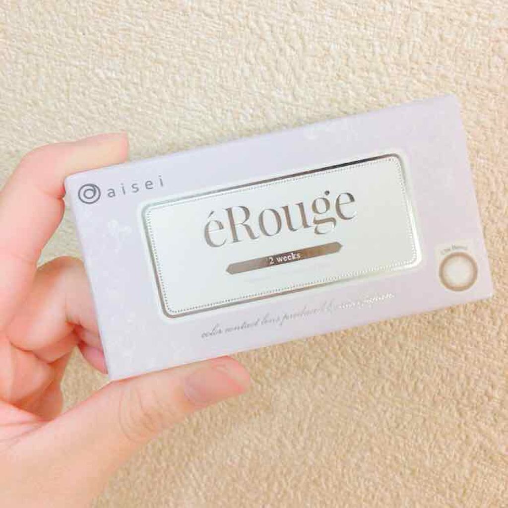 エルージュ 2weeks/éRouge/２週間（２WEEKS）カラコンを使ったクチコミ（1枚目）