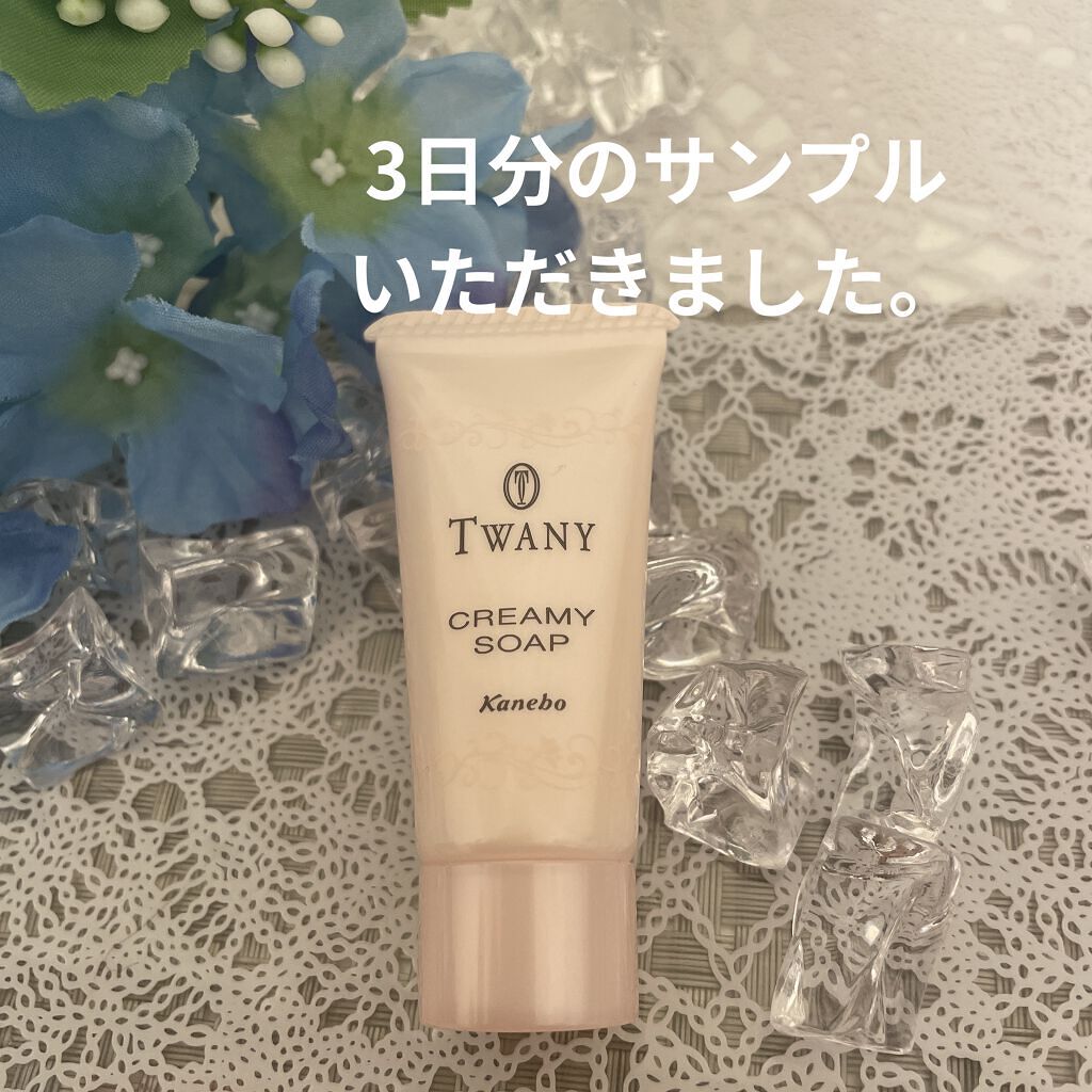 クリーミィソープt/TWANY/洗顔フォームを使ったクチコミ（1枚目）