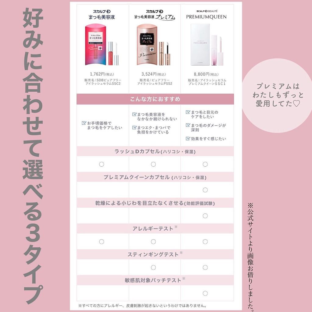 スカルプDボーテ ピュアフリーアイラッシュセラム プレミアムクイーン/アンファー(スカルプD)/まつげ美容液を使ったクチコミ(6枚目)