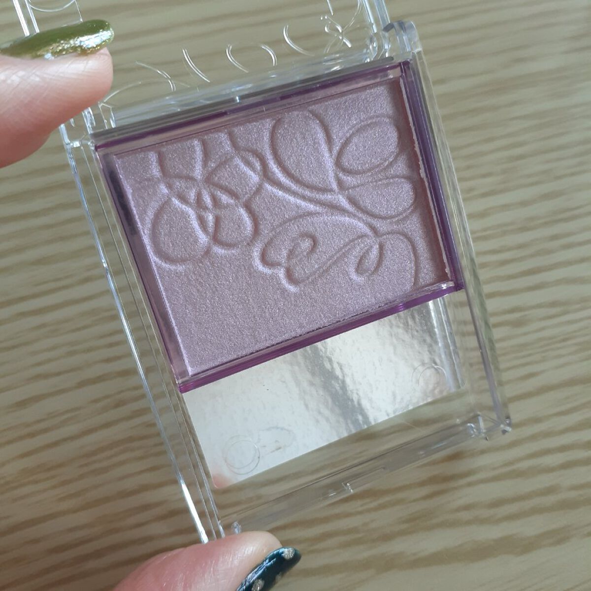 パールグロウニュアンサー/CEZANNE/パウダーハイライトを使ったクチコミ(2枚目)