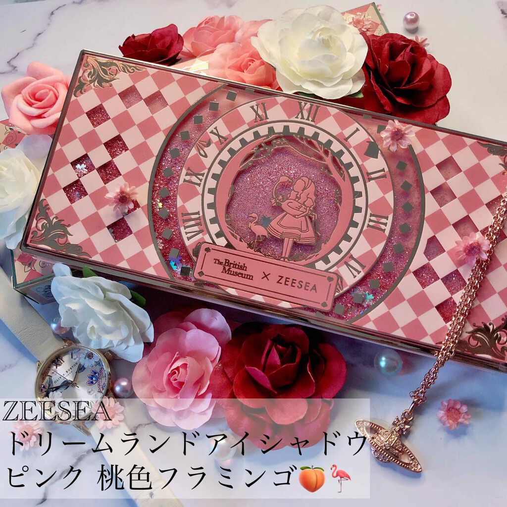 アリスドリームランドシリーズ 12色アイシャドウパレット（ZEESEA×大英博物館）/ZEESEA/アイシャドウパレットを使ったクチコミ（1枚目）