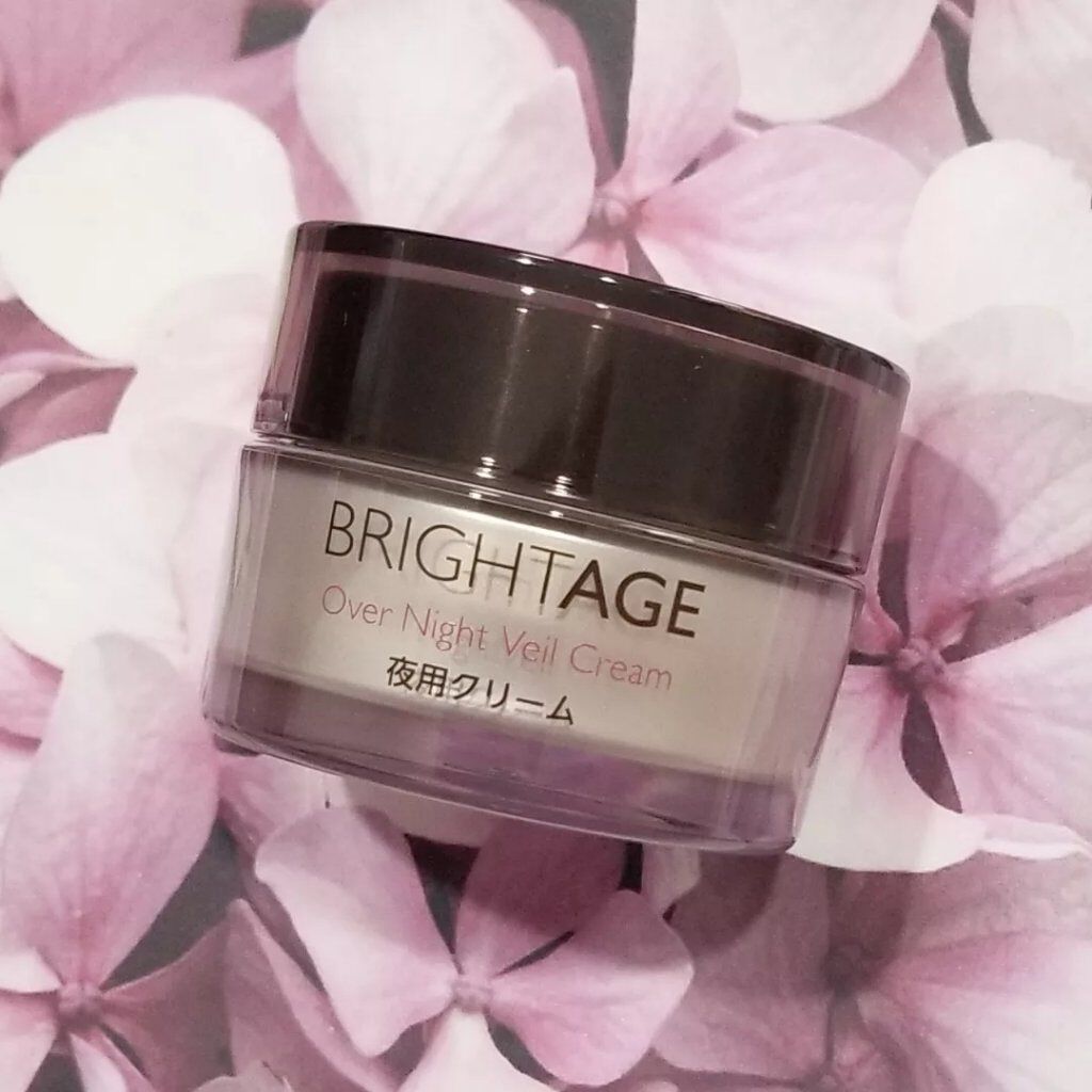 オーバーナイト ヴェールクリーム/BRIGHTAGE/フェイスクリームを使ったクチコミ(1枚目)