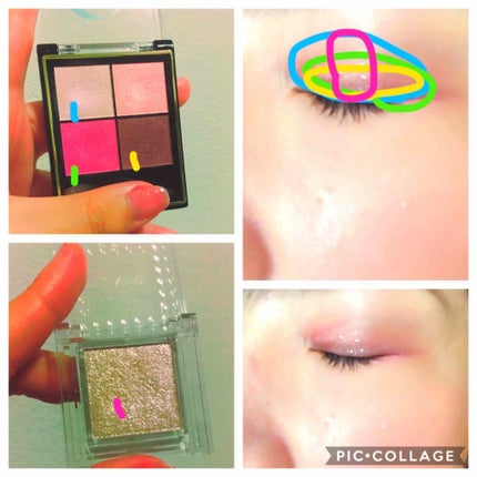 リアルクローズシャドウ/excel/アイシャドウパレットを使ったクチコミ(4枚目)