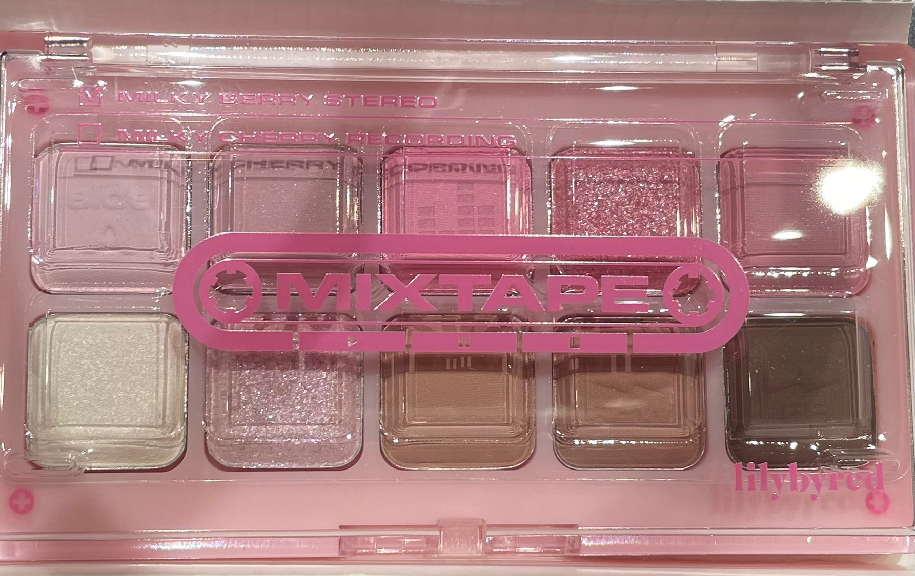 ムードキーボード/lilybyred/アイシャドウパレットを使ったクチコミ（1枚目）