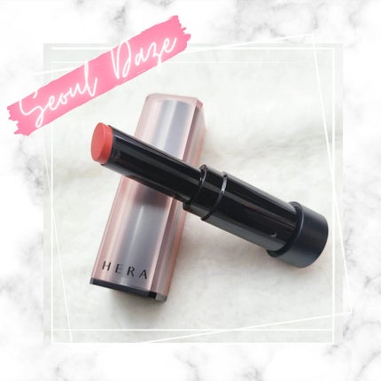 センシュアルパウダーマットリップスティック/HERA/口紅を使ったクチコミ(1枚目)