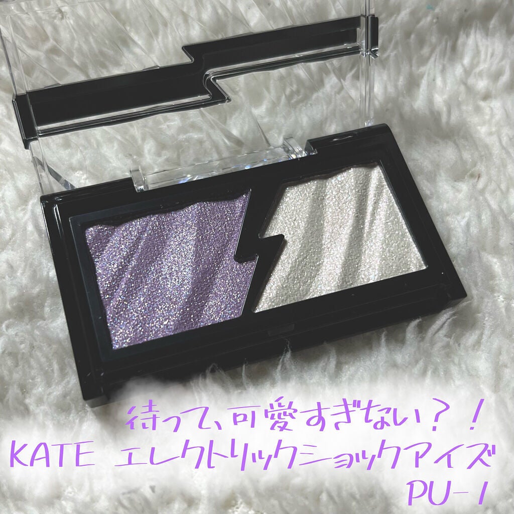 エレクトリックショックアイズ /KATE/アイシャドウパレットを使ったクチコミ(1枚目)