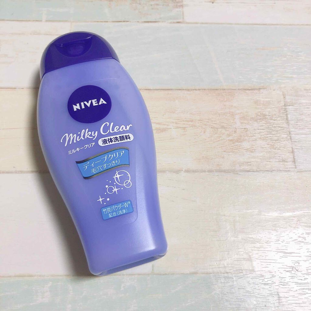 ニベア ミルキークリア洗顔料 ディープクリア/ニベア/洗顔フォームを使ったクチコミ(3枚目)