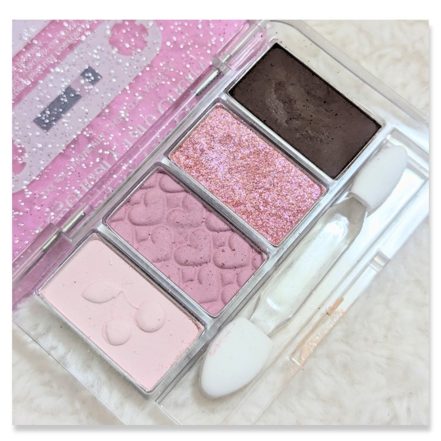 プレイカラーアイズミニ リプレイコレクション/ETUDE/アイシャドウパレットを使ったクチコミ(3枚目)