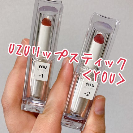 38℃/99℉ LIPSTICK  <YOU>/UZU BY FLOWFUSHI/口紅を使ったクチコミ(1枚目)