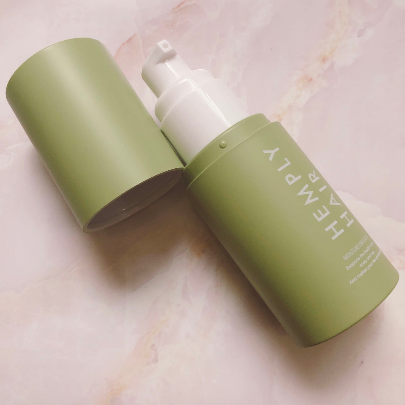 モイスチャーエマルジョン /HEMPLY HAIR/ヘアミルクを使ったクチコミ(2枚目)