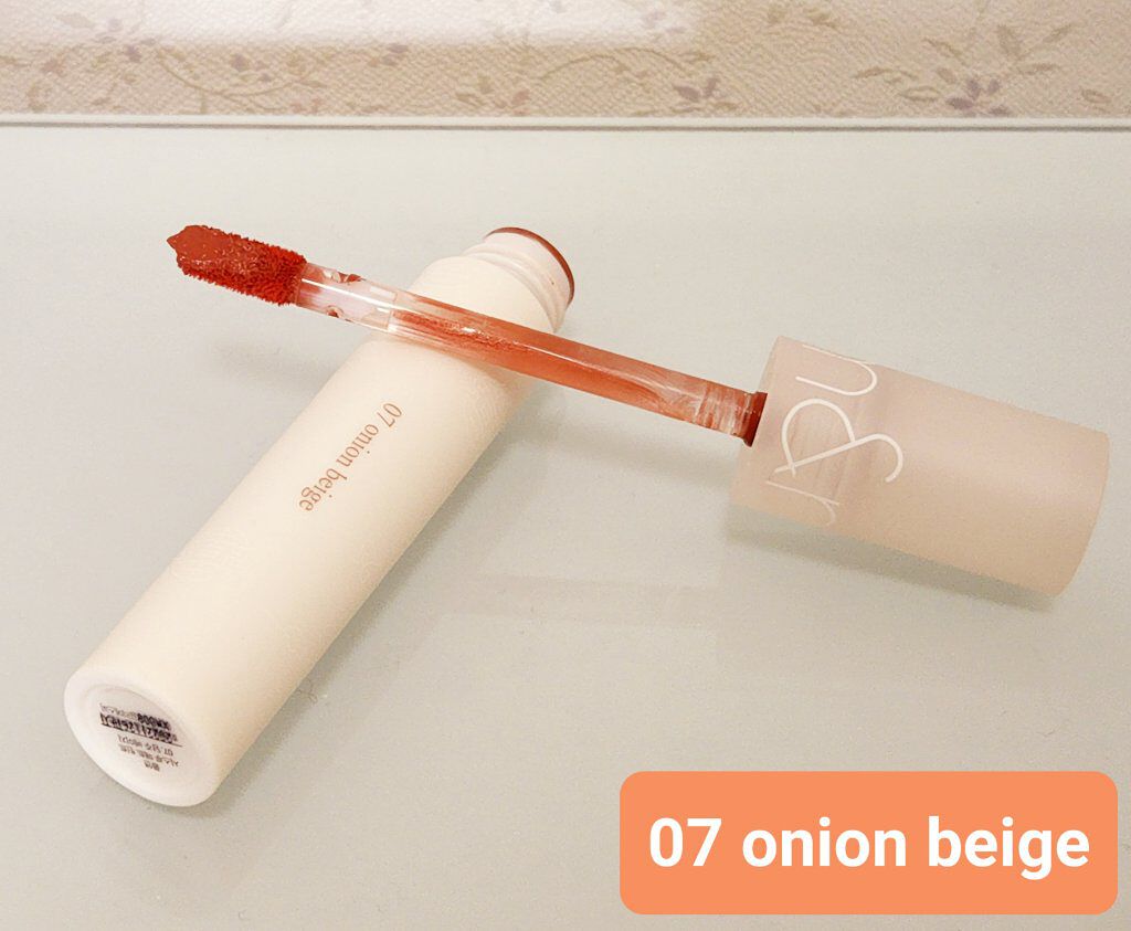 シースルーマットティント 韓服エディション/rom&nd/リップティントを使ったクチコミ（2枚目）