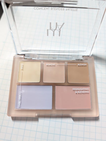 コンシールブレンダーパレット/LUNA/パレットコンシーラーを使ったクチコミ(2枚目)