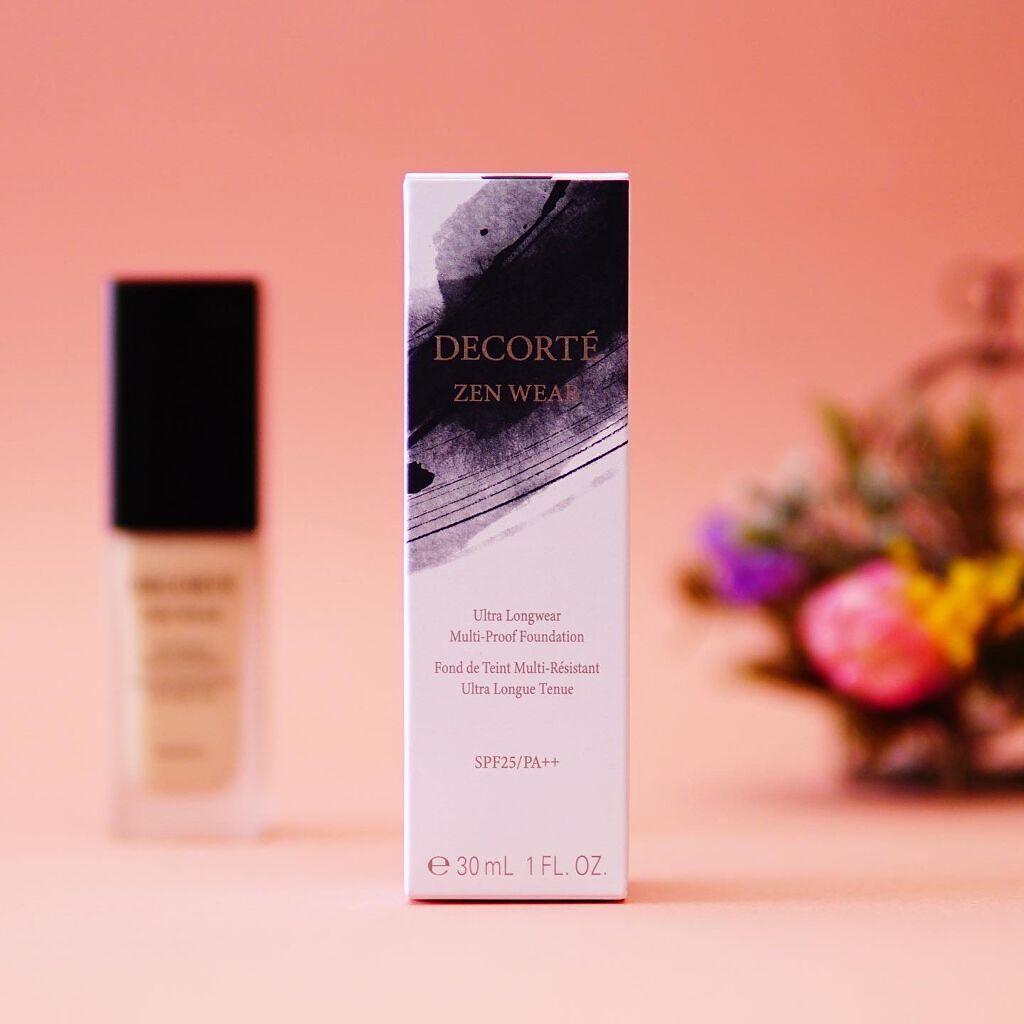 ゼン ウェア フルイド/DECORTÉ/リキッドファンデーションを使ったクチコミ(7枚目)