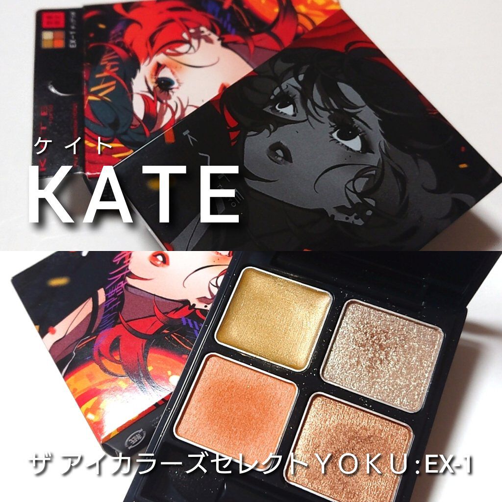 ザ アイカラーズセレクト（ＹＯＫＵ）　/KATE/アイシャドウパレットを使ったクチコミ（2枚目）