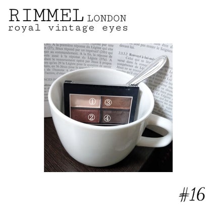 ロイヤルヴィンテージ アイズ/リンメル ロンドン/アイシャドウパレットを使ったクチコミ(1枚目)