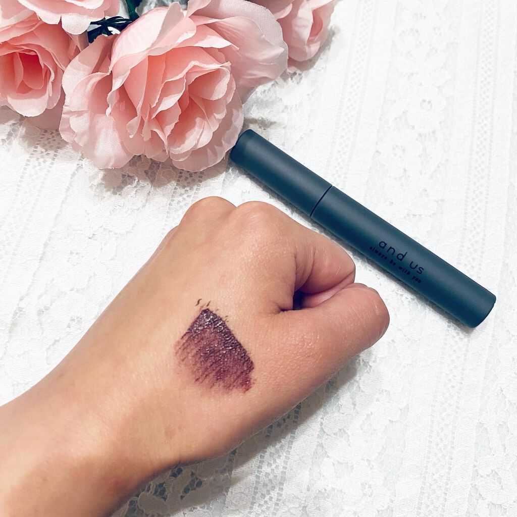 マスカラ RD（レッド）/and us/マスカラを使ったクチコミ（3枚目）