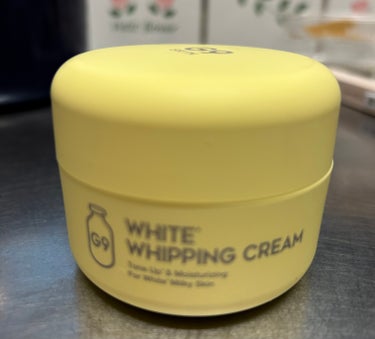 WHITE WHIPPING CREAM(ウユクリーム) レモンイエロー/G9SKIN/化粧下地の画像