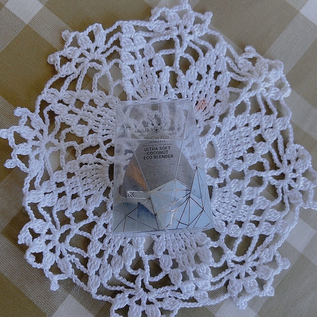 SNOW FOX SKINCARE ココナッツ ビューティー スポンジのクチコミ「初めて使わさせて頂きましたが、こちらココナッツから作られたビューティースポンジ吸水力と保湿力に.....」（1枚目）
