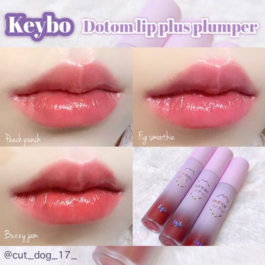 keybo ドトムリッププラスプランパーのクチコミ「ぽってり唇が叶うリッププランパー💋

keyboDOTOM Lip Plus Plumper
.....」（1枚目）