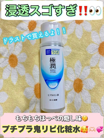 極潤ヒアルロン液(ハダラボモイスト化粧水d)/肌ラボ/化粧水を使ったクチコミ(1枚目)