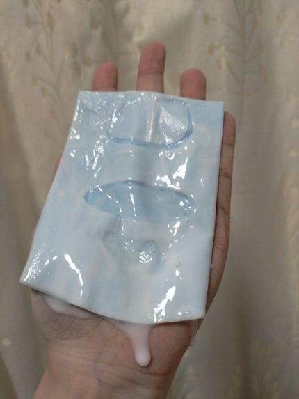 ガムシートマスク コラーゲン※10ミルク※11ステッカー/Abib /シートマスク・パックを使ったクチコミ(3枚目)