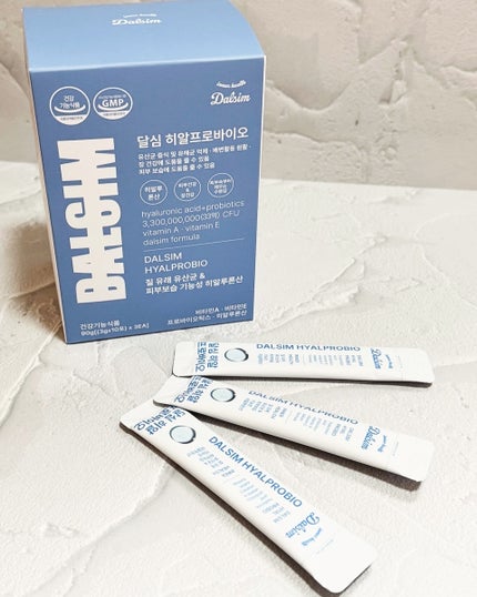 ダルシムヒアルプロバイオ/ダルシム/美容サプリメントを使ったクチコミ(8枚目)