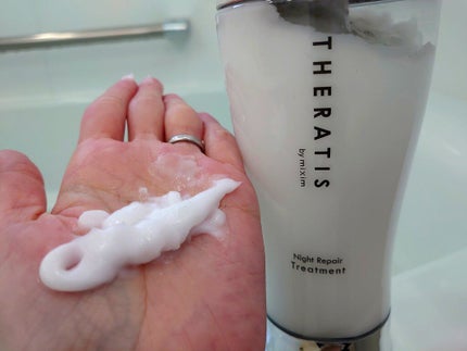 ナイトリペア シャンプー/ヘアトリートメント/THERATIS/シャンプー・コンディショナーを使ったクチコミ(3枚目)