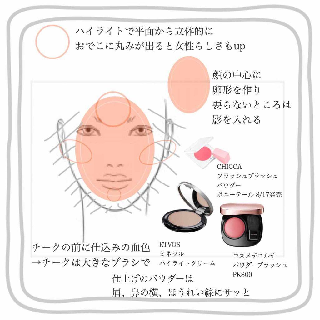 ミネラルハイライトクリーム/エトヴォス/クリームハイライトを使ったクチコミ（1枚目）