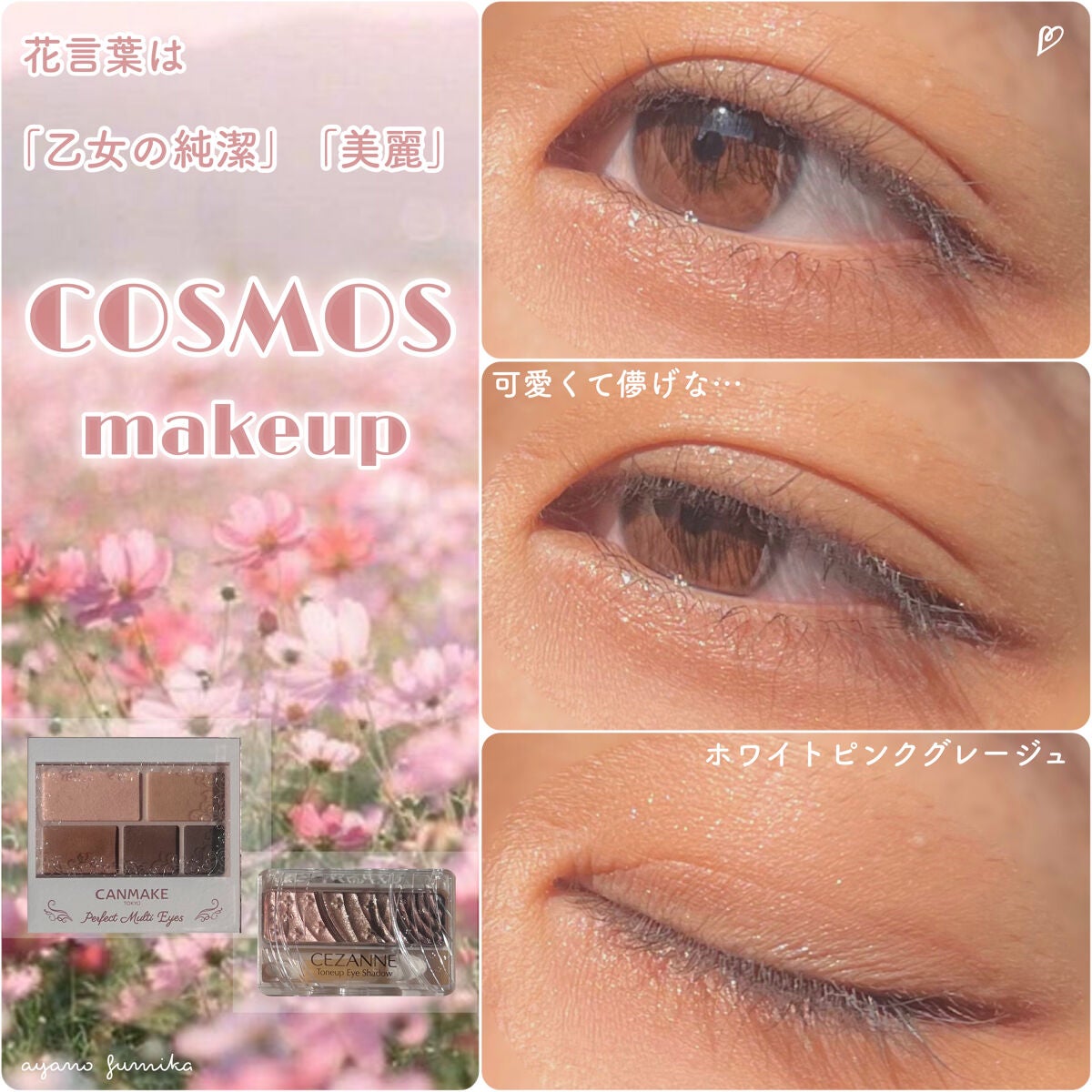 パーフェクトマルチアイズ/キャンメイク/アイシャドウパレットを使ったクチコミ(1枚目)