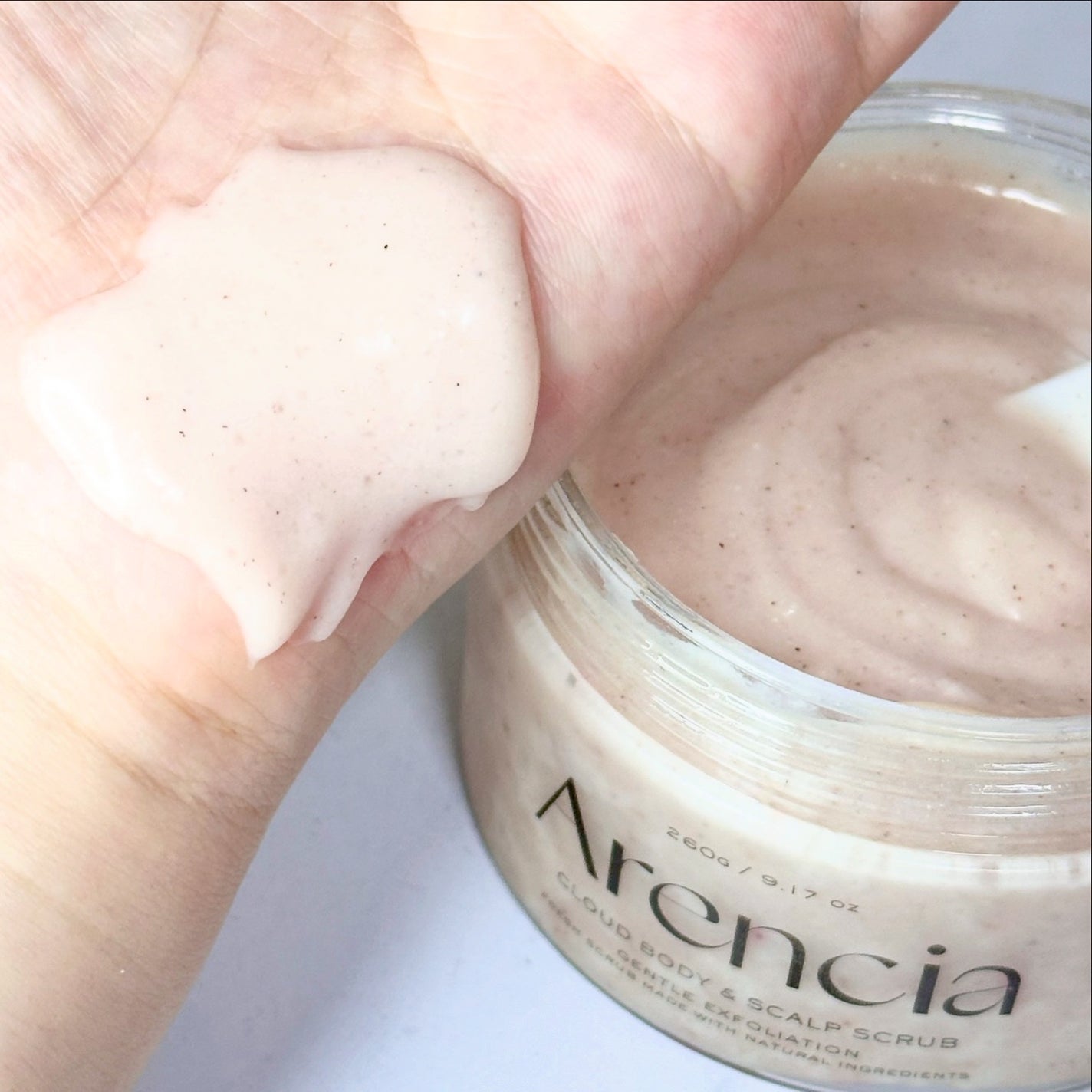 フレッシュクラウドスクラブ ラベンダー&ペア/アレンシア/ボディスクラブを使ったクチコミ(3枚目)