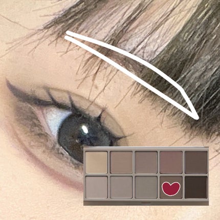 ベターザンパレット/rom&nd/アイシャドウパレットを使ったクチコミ(2枚目)