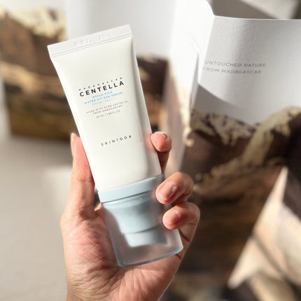 ヒアルーシカ ウォーターフィット サンセラム/SKIN1004/日焼け止めローションを使ったクチコミ(1枚目)