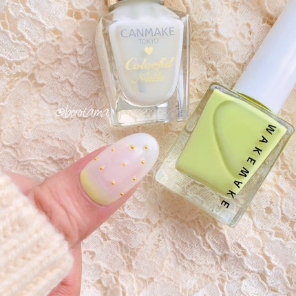 カラフルネイルズ/キャンメイク/マニキュアを使ったクチコミ(8枚目)